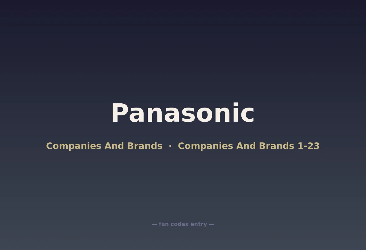 Panasonic